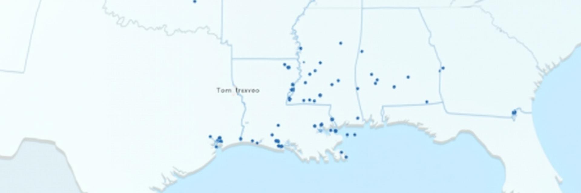 Map showing Borregos Transportation location at 501 Kentucky St, Joshua, TX