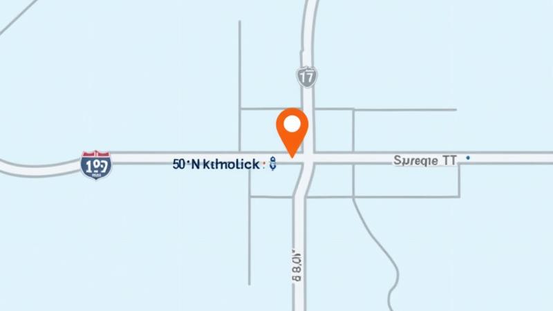 Map showing Borregos Transportation location in Joshua, TX relative to the DFW Metroplex